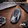 JVCV® Soft TPU Key Cover Combo (Matte Black + Transparent Black) – Compatible with Mercedes-Benz S-Class, G-Class & E-Class (2022 Onwards) – 3 Button Smart Key