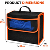 JVCV® Anti-Slip Car Trunk Boot Organizer (Small) – Foldable Storage Box for Cars, SUVs, Sedans & Trucks