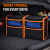 JVCV® Anti-Slip Car Trunk Boot Organizer (Small) – Foldable Storage Box for Cars, SUVs, Sedans & Trucks
