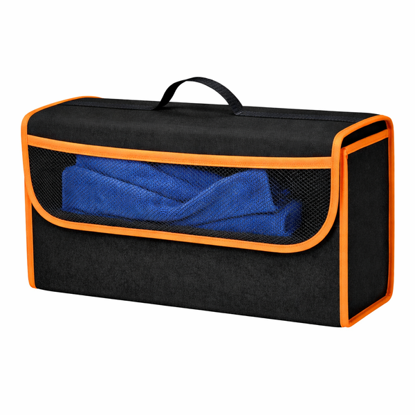 JVCV® Large Anti-Slip Car Trunk Organizer – Heavy-Duty Foldable Boot Storage for SUVs, Sedans & Trucks