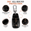 JVCV® Handmade Leather Crocodile Pattern Key Cover – Compatible with Mercedes-Benz E-Class, S-Class, A-Class, C-Class & G-Class Smart Key