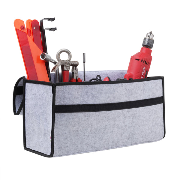 JVCV® Large Anti-Slip Car Trunk Organizer – Heavy-Duty Foldable Boot Storage for SUVs, Sedans & Trucks