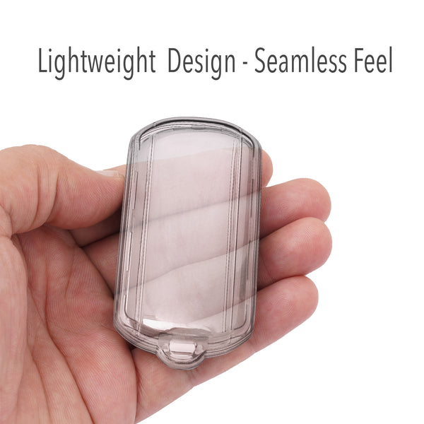 JVCV® Soft TPU Transparent Key Cover – Premium Glossy Protection for Tata Curvv & Curvv EV Smart Keys