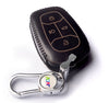 JVCV® Handmade Leather Car Key Cover – Compatible with Tata Motors Smart Key