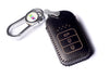 JVCV® Handmade Leather Car Key Cover – Compatible with Honda City, Elevate, Civic, Jazz, Amaze, CR-V, WR-V, BR-V – 3/4 Button Smart Key