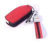 JVCV® Suede Leather Key Cover for Tata Flip Keys – Compatible with Curvv, Tiago, Tigor, Punch, Nexon, Hexa, Safari & More