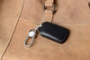 JVCV® Car Styling Soft Handmade Leather Key Cover Compatible with Tata Curvv and Curvv EV Smart Key