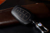 JVCV® Handmade Leather Car Key Cover – Compatible with Tata Motors Smart Key