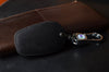 JVCV® Handmade Leather Car Key Cover – Compatible with Tata Motors Smart Key