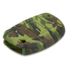 Car Styling Soft Silicone Camouflage Key Cover Compatible with Hyundai Push Button Start Smart Key - (Green Camouflage)