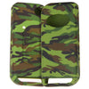 Car Styling Soft Silicone Camouflage Key Cover Compatible with Mahindra XUV 500 Flip Key (Green Camouflage)