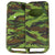 Car Styling Soft Silicone Camouflage Key Cover Compatible with Mahindra XUV 500 Flip Key (Green Camouflage)