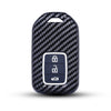 JVCV® Hard Case Key Cover Compatible with Honda City Elevate Civic Jazz Amaze CR-V WR-V BR-V 3 Button Push Button Start Smart Key - Stylish Durable Protection