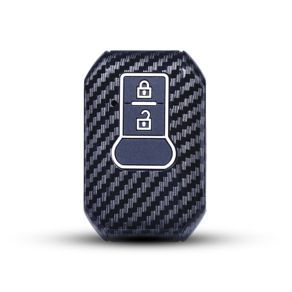 JVCV® Hard Case Key Cover – Compatible with Suzuki Jimny, Fronx, Grand Vitara, Baleno, XL6, Swift, Ertiga, Dzire & Toyota Rumion, Urban Cruiser, Glanza, Hyryder – 2 Button Smart Key