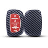 Hard Case Key Cover Compatible with Hyundai Alcazar Creta, i20 2021, Venue, Tucson, Elantra,i20 N Line 2021 4 Button Smart Key