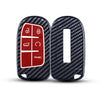 JVCV® Hard Case Key Cover Compatible with Jeep Compass Trailhawk Push Button Smart Key - Stylish Durable Protection