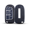 JVCV® Hard Case Key Cover Compatible with Jeep Compass Trailhawk Push Button Smart Key - Stylish Durable Protection