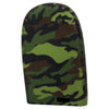 Car Styling Soft Silicone Camouflage Key Cover Compatible with Jeep Compass Smart Key (Green Camouflage)