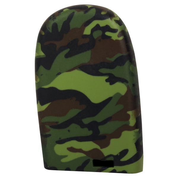 Car Styling Soft Silicone Camouflage Key Cover Compatible with Jeep Compass Smart Key (Green Camouflage)