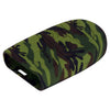 Car Styling Soft Silicone Camouflage Key Cover Compatible with Jeep Compass Smart Key (Green Camouflage)