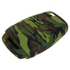 Car Styling Soft Silicone Camouflage Key Cover Compatible with Mahindra XUV 300 and Alturas G4 Flip Key (Green Camouflage)