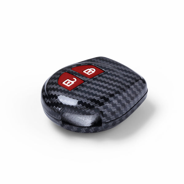 JVCV® Hard Case Key Cover Compatible with 2 Button Key for Suzuki Swift Baleno S-Cross Ciaz Dzire WagonR SX4 Ritz - Stylish Durable Protection