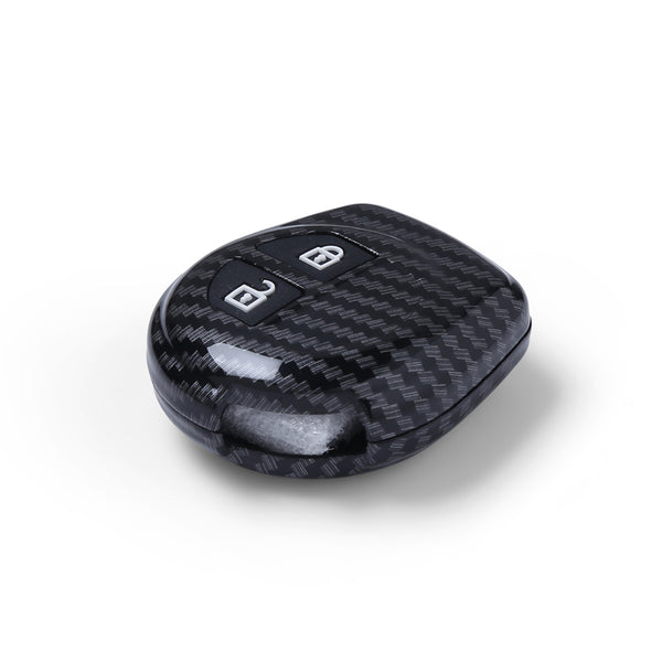 JVCV® Hard Case Key Cover Compatible with 2 Button Key for Suzuki Swift Baleno S-Cross Ciaz Dzire WagonR SX4 Ritz - Stylish Durable Protection