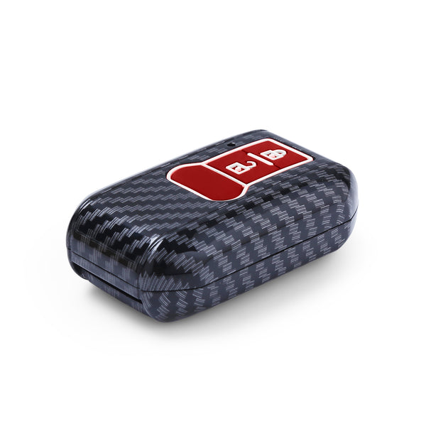 JVCV® Hard Case Key Cover – Compatible with Suzuki Jimny, Fronx, Grand Vitara, Baleno, XL6, Swift, Ertiga, Dzire & Toyota Rumion, Urban Cruiser, Glanza, Hyryder – 2 Button Smart Key