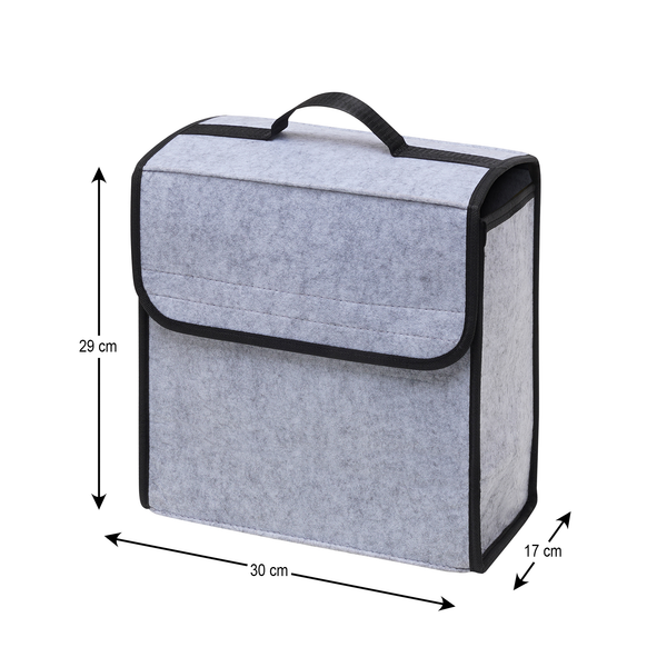JVCV® Anti-Slip Car Trunk Boot Organizer (Small) – Foldable Storage Box for Cars, SUVs, Sedans & Trucks