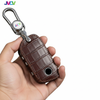 JVCV® Handmade Leather Crocodile Pattern Key Cover – Compatible with BMW 2023 New 7 Series (740i, 760i), X1, X5, X7, XM, iX, i7 Smart Key