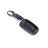 Car Styling Soft Carbon Fiber Pattern Key Cover Compatible with Jeep Compass with Keychain