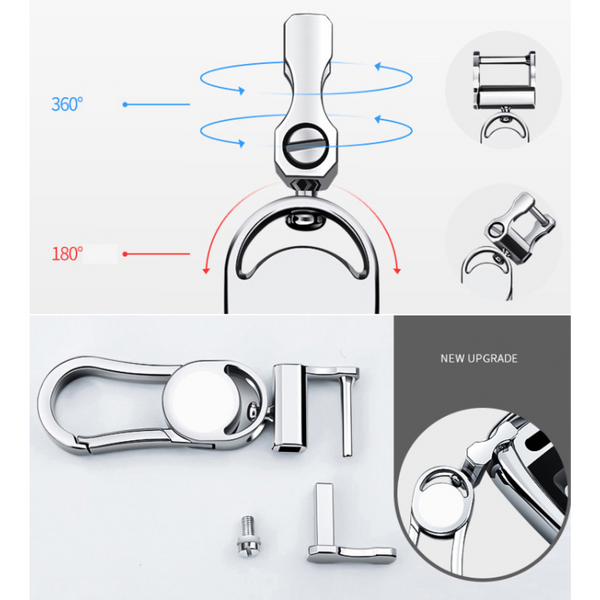 JVCV® Soft Handmade Leather Key Cover Compatible with Toyota 3‑Button Smart Key | Premium Leather & Matching Keychain | Elegant Scratch‑Resistant Protection