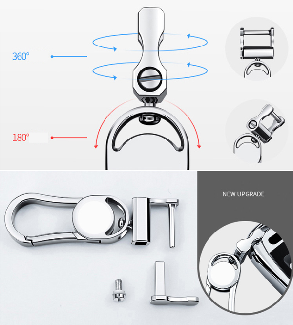 JVCV® Handmade Leather Key Cover for Hyundai 3-Button Flip Keys – Compatible with Creta, Venue, Exter, Grand i10 Nios, Xcent & More