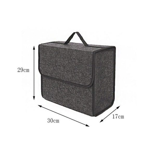 JVCV® Anti-Slip Car Trunk Boot Organizer (Small) – Foldable Storage Box for Cars, SUVs, Sedans & Trucks