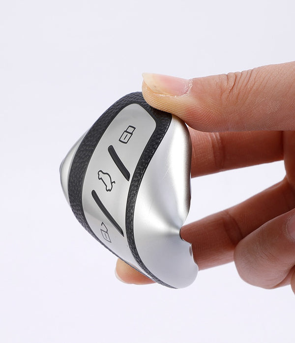 JVCV® Premium Soft TPU Leather Pattern Key Cover Compatible with MG Smart Key