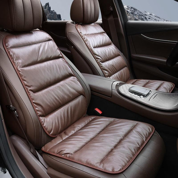 JVCV® Premium Breathable Car Seat Cushion - Thick & Soft Comfort Pad for Auto Seat Protection & Enhanced Driving Experience