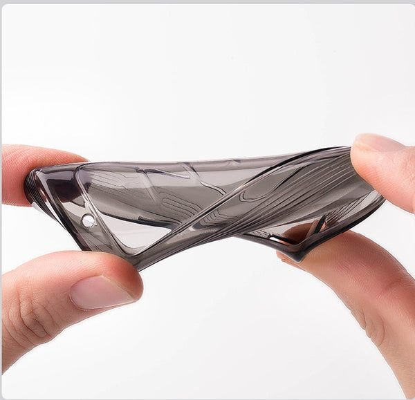 JVCV® Soft TPU Transparent Key Cover Compatible with New Toyota Camry Smart Key | Premium Scratch-Resistant, Lightweight & Stylish Smart Key Protector