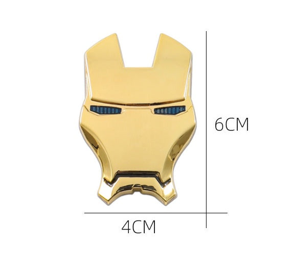 JVCV® 3D Metal Iron M Emblem – Chrome Finish Sticker Badge for Cars, Bikes, Laptops, Helmets & More