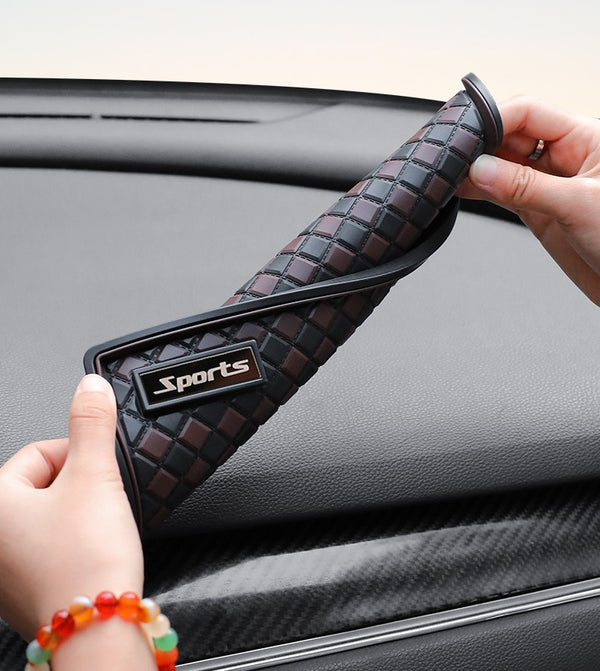 JVCV® Anti‑Slip Car Dashboard Mat – Magic Sticky PU Grip Pad for Phones, Sunglasses, Keys & More