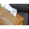 JVCV® Premium Car Leather Tissue Box Holder – Universal PU Leather Tissue Case for Car Back Seat, Home & Office – Elegant Croc-Pattern Design