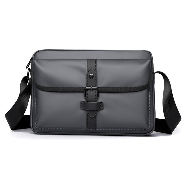 JVCV® Premium Men's Crossbody Messenger Bag | Sleek Shoulder Bag with Front Flap Pocket | Spacious Office, Work, Travel & Everyday Carry Bag