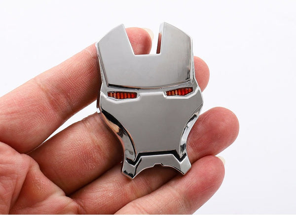 JVCV® 3D Metal Iron M Emblem – Chrome Finish Sticker Badge for Cars, Bikes, Laptops, Helmets & More