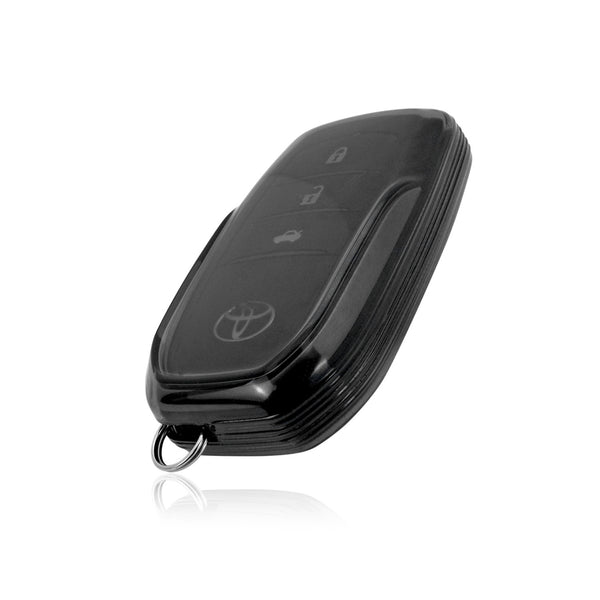 Transparent TPU Car Key Cover for Toyota Car's - Fortuner, Hilux, Innova Crysta, Fortuner Legender, Innova HyCross & Land Cruiser