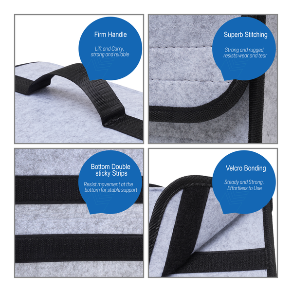 JVCV® Anti-Slip Car Trunk Boot Organizer (Small) – Foldable Storage Box for Cars, SUVs, Sedans & Trucks