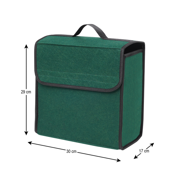 JVCV® Anti-Slip Car Trunk Boot Organizer (Small) – Foldable Storage Box for Cars, SUVs, Sedans & Trucks