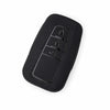 JVCV® Soft TPU Key Cover – Matte Black Pattern – Compatible with Toyota Camry Smart Key