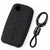 JVCV® Soft TPU Key Cover with Premium Metal Keychain – Matte Black Pattern – Compatible with Volkswagen Polo, Vento, Jetta, Ameo, Passat & Skoda Rapid, Laura, Superb, Octavia, Fabia, Yeti – Folding Key