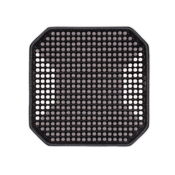 JVCV® Premium Wooden Beads Seat Cover – Universal Anti-Slip Cushion for Cars, SUVs, Trucks & Office Chairs