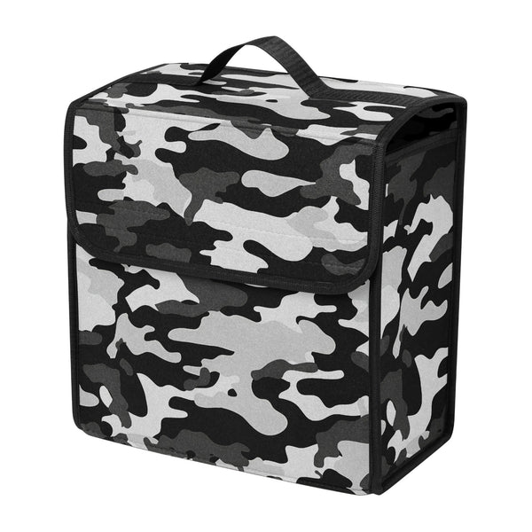 JVCV® Car Trunk Boot Organizer with Camouflage Pattern – Anti-Slip Multipurpose Storage Box for Cars, SUVs, Sedans, Trucks & Minivans