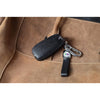 JVCV® Soft Handmade Lychee Pattern Leather Key Cover Compatible with Ford Endeavour Figo Aspire Freestyle 3 Button Folding Key